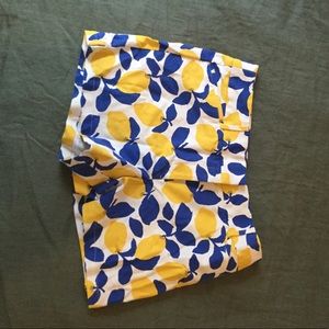 Loft Lemon Shorts